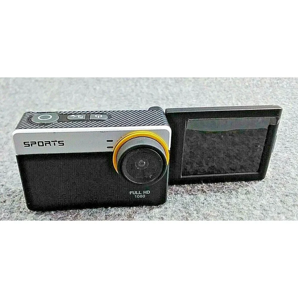Waterproof Flip Action Sports Camera BUNDLE